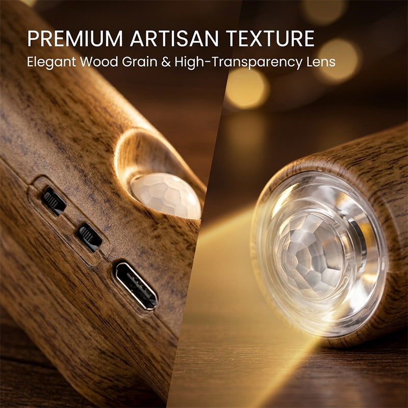 Dual-Head Cat's Eye Sensor Wall Light