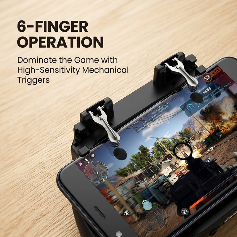 Game handle mobile phone radiator