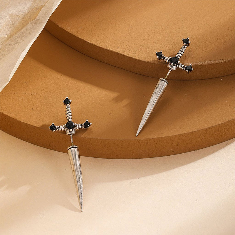 GOTHIC SWORD EARRINGS