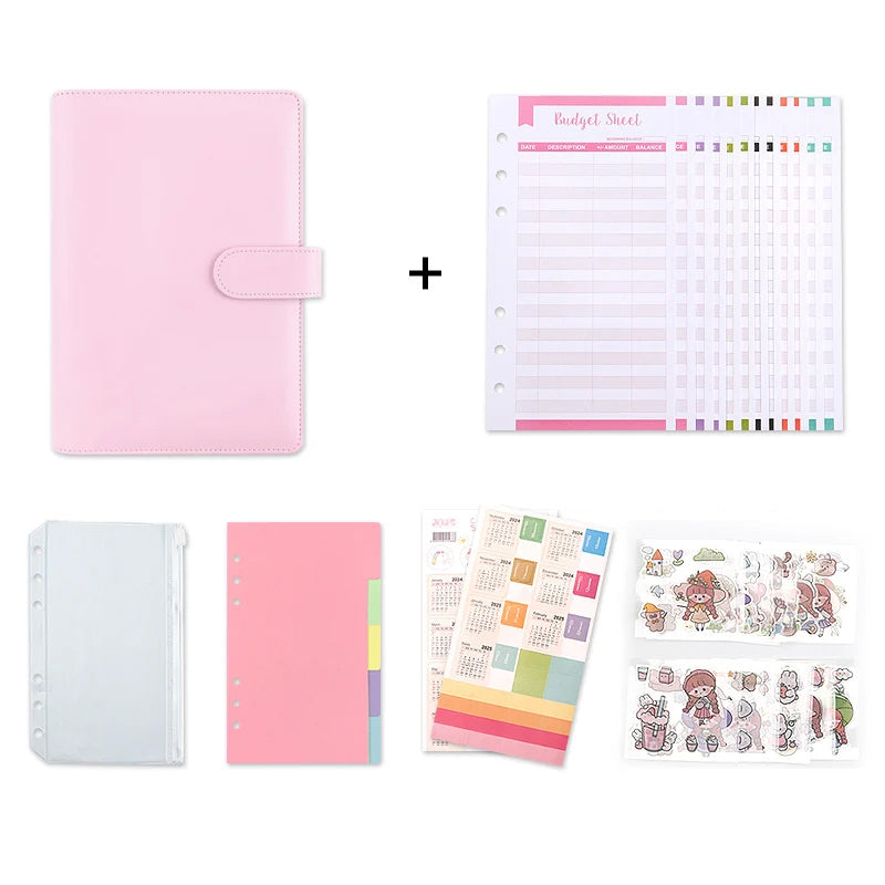 Budget planner with cash envelope