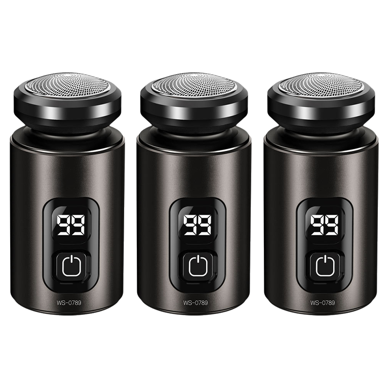 Portable Electric Mini Shaver with Floating Blades