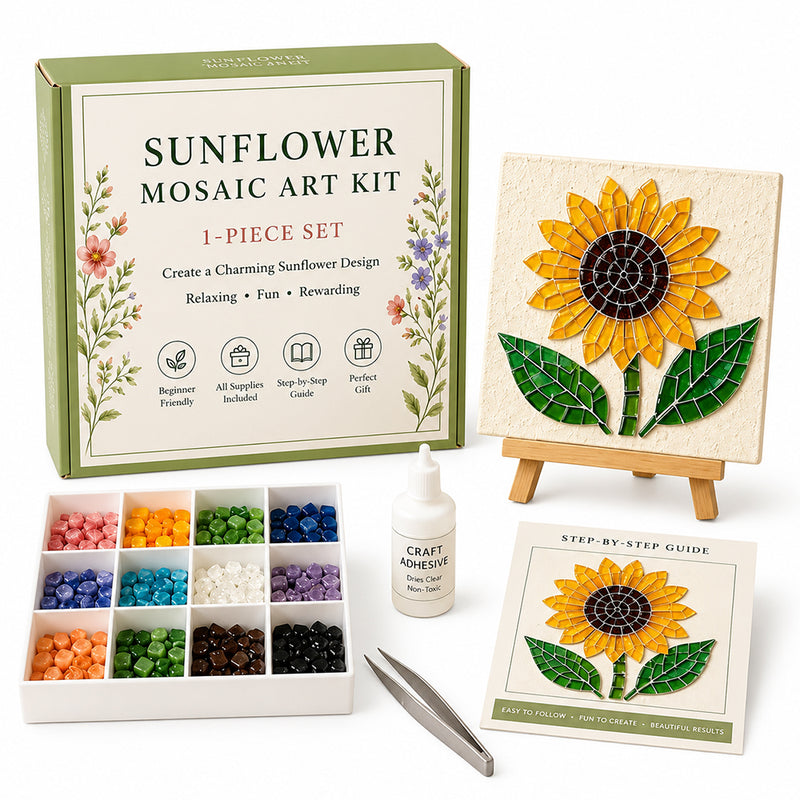 Watering Can Mosaic Art Kit