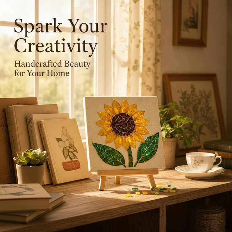 Watering Can Mosaic Art Kit