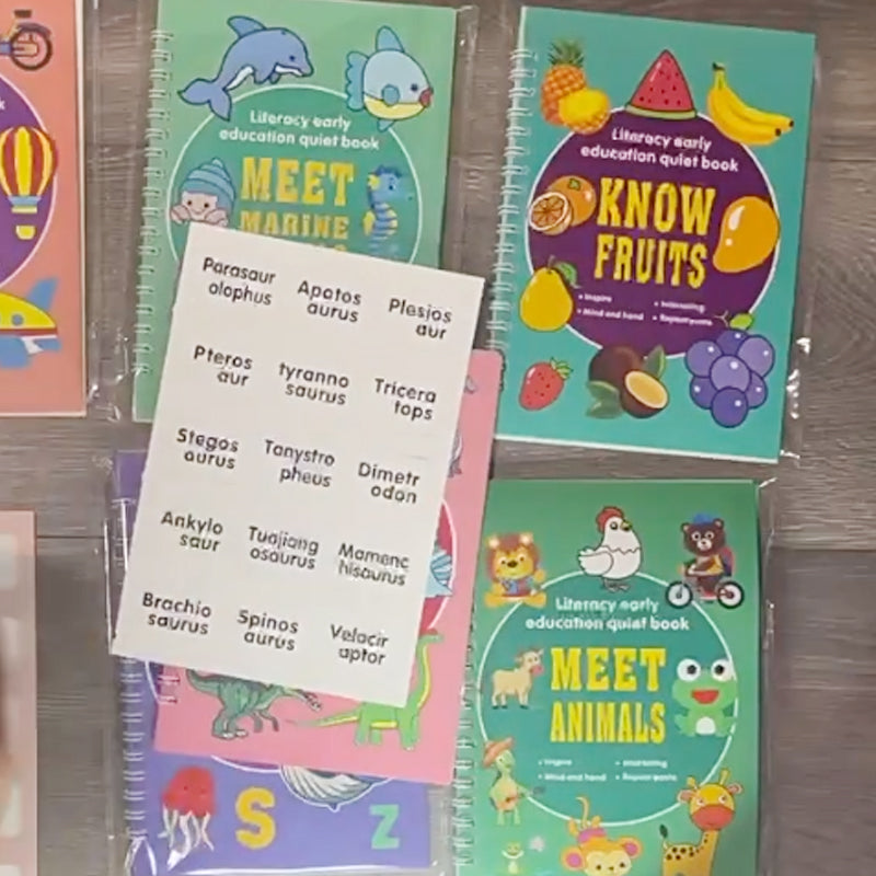 Early Learning Sticky Book