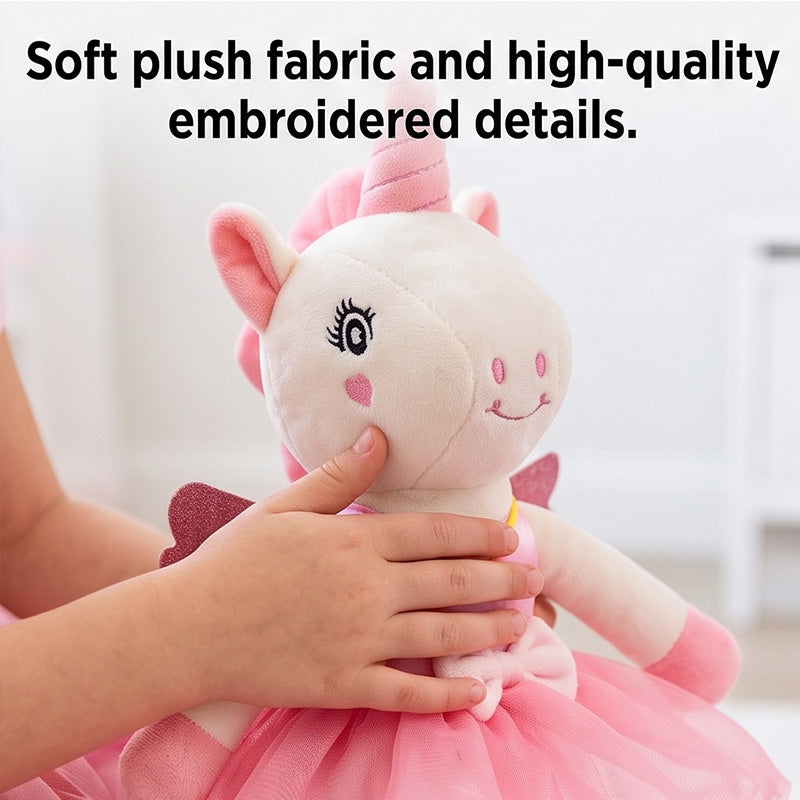 Ballerina Unicorn Plush Toy