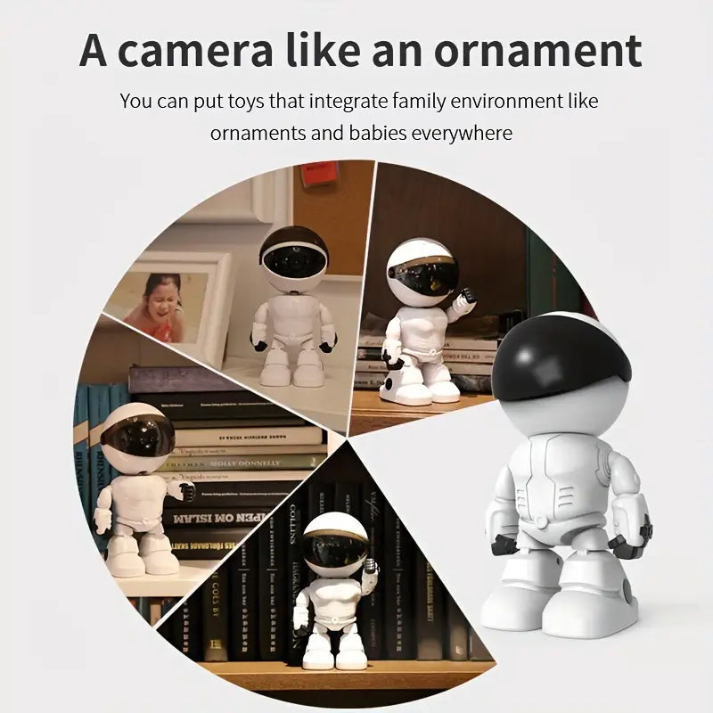 HD Smart Remote Security Camera Robot