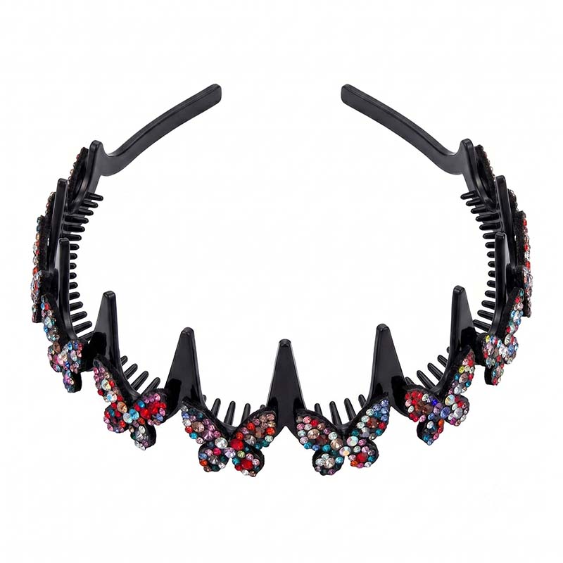 Crystal butterfly headband