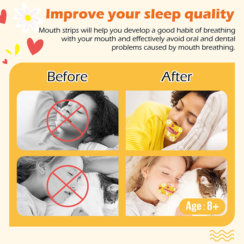 Universal anti-snoring patch for children