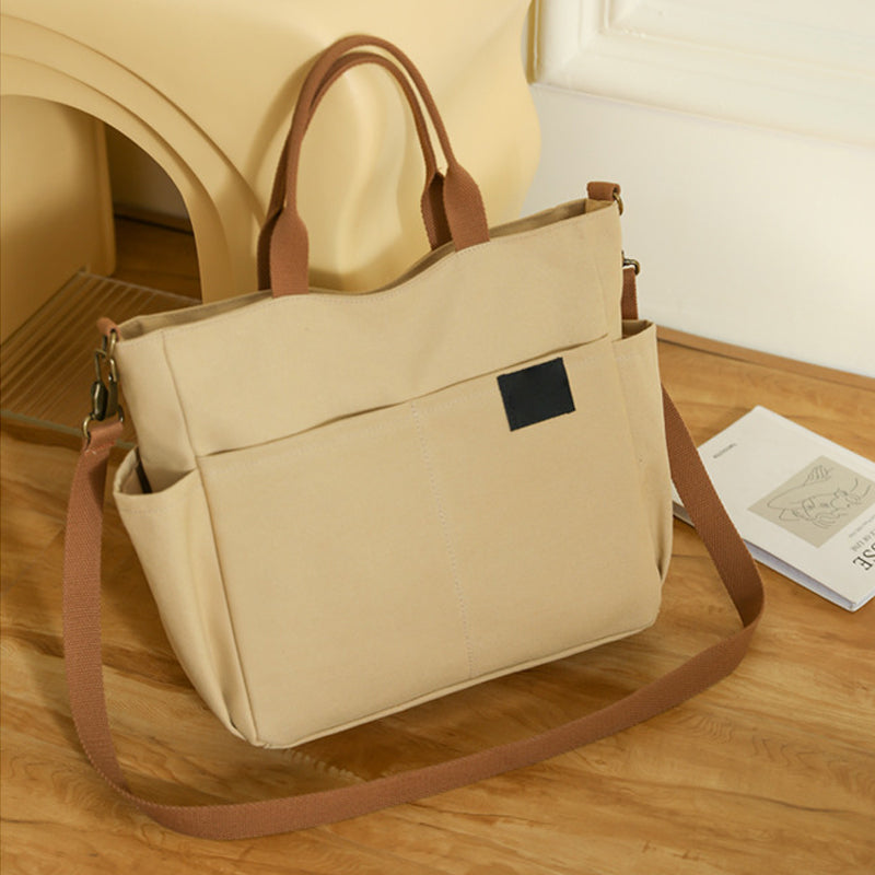 Large Capacity Versatile Commuter Shoulder Bag