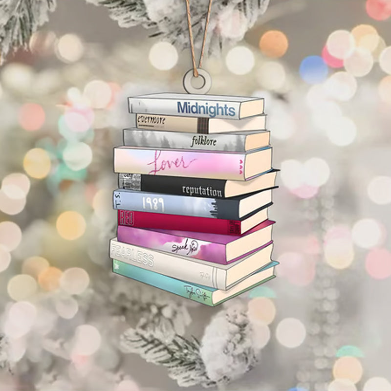 Taylor Albums as Books Ornament