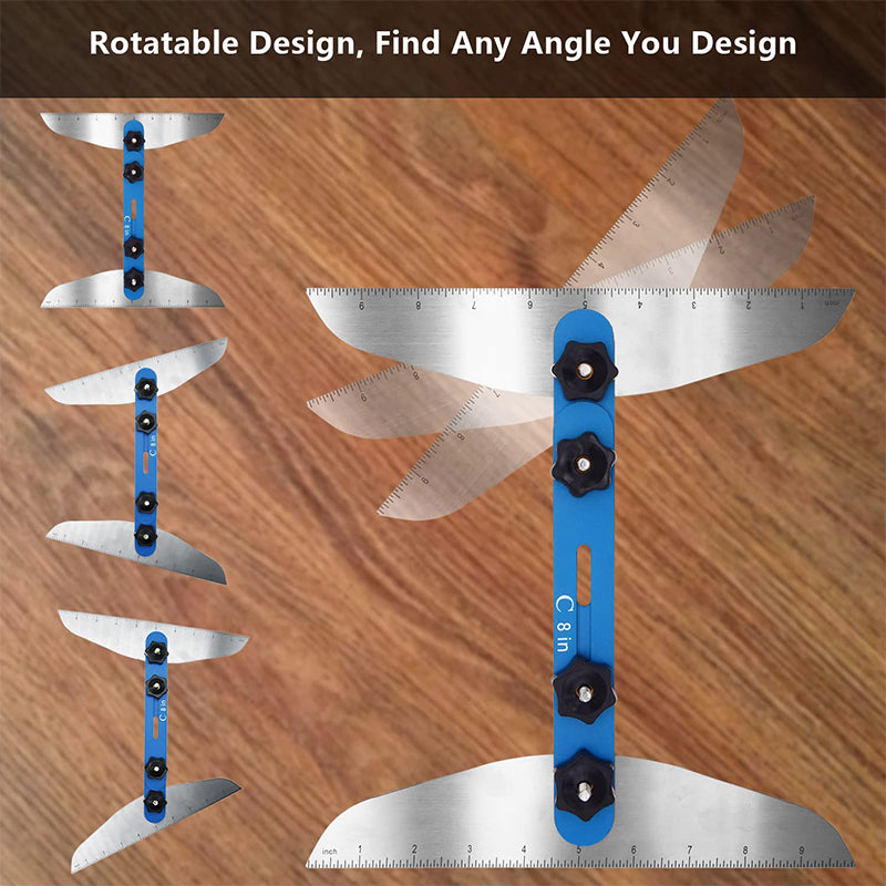 Corrosion Resistant Stair Tread Template Tool