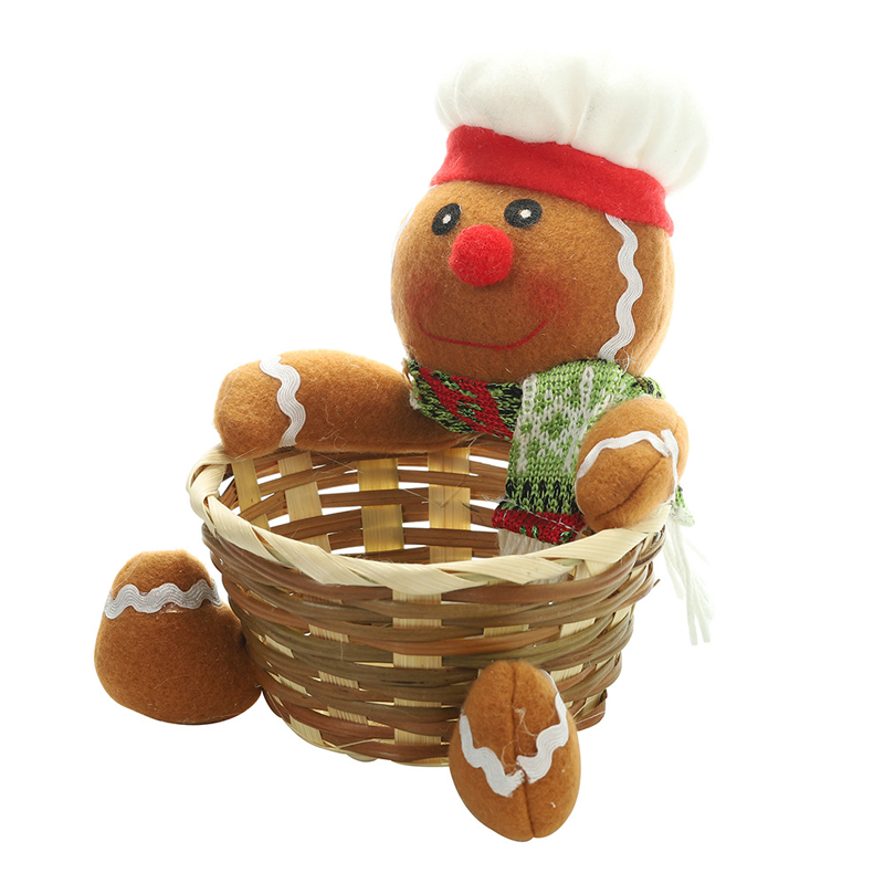 Christmas Candy Braided Basket