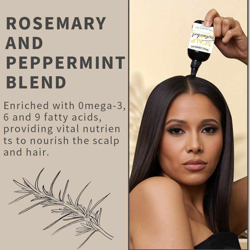 Scalp Stimulator Hair Growth Oil