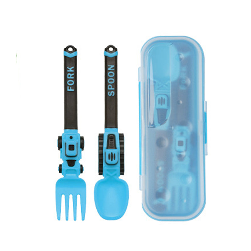 Kids’ Construction Vehicle Utensil Set