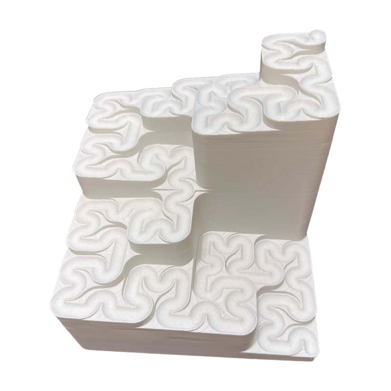 3D Printed Hilbert Curve Marble Run