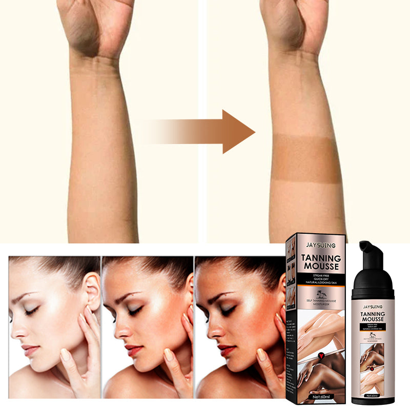 Color-correcting Moisturizing Tanning Mousse