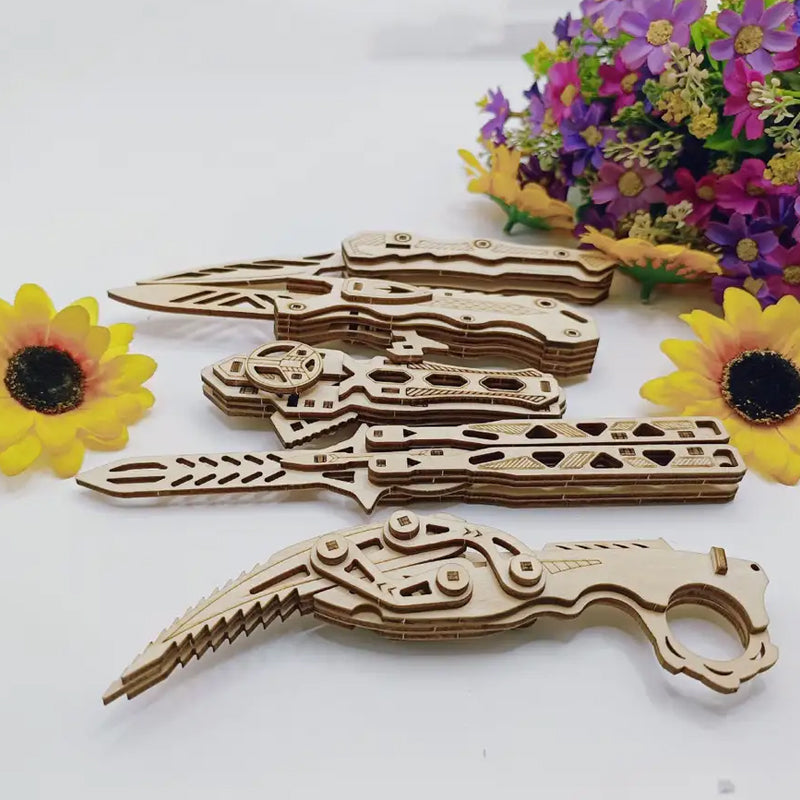 3D Blade Puzzle Toys