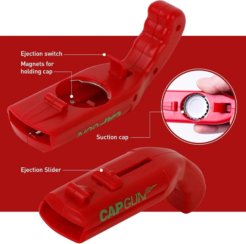 Ejector bottle opener