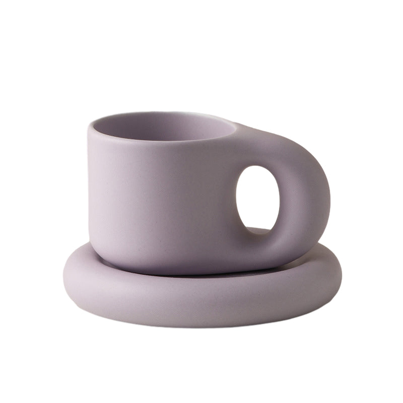 Nordic Minimalist Cute Fat Mug