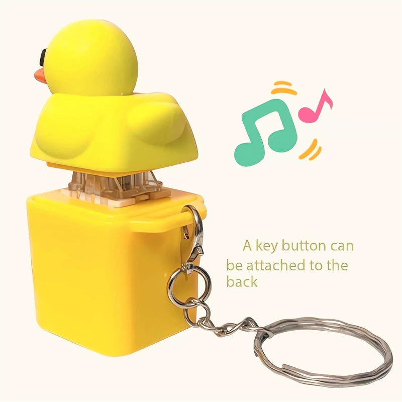 Yellow Duck Keychain