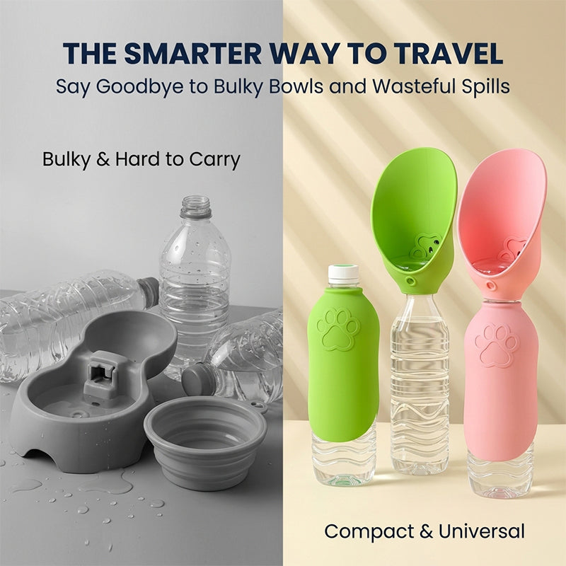 Portable Foldable Pet Water Bottle Cup