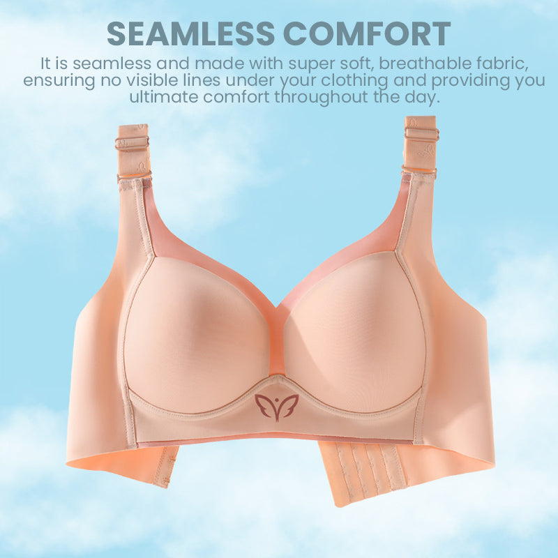 Seamless Wireless Lightly Lined Full Coverage Bra