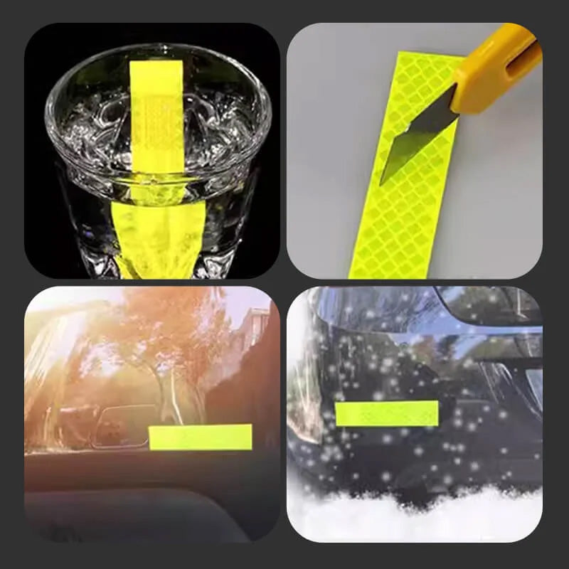 Auto Safety Warning Reflective Stickers(10 pcs)