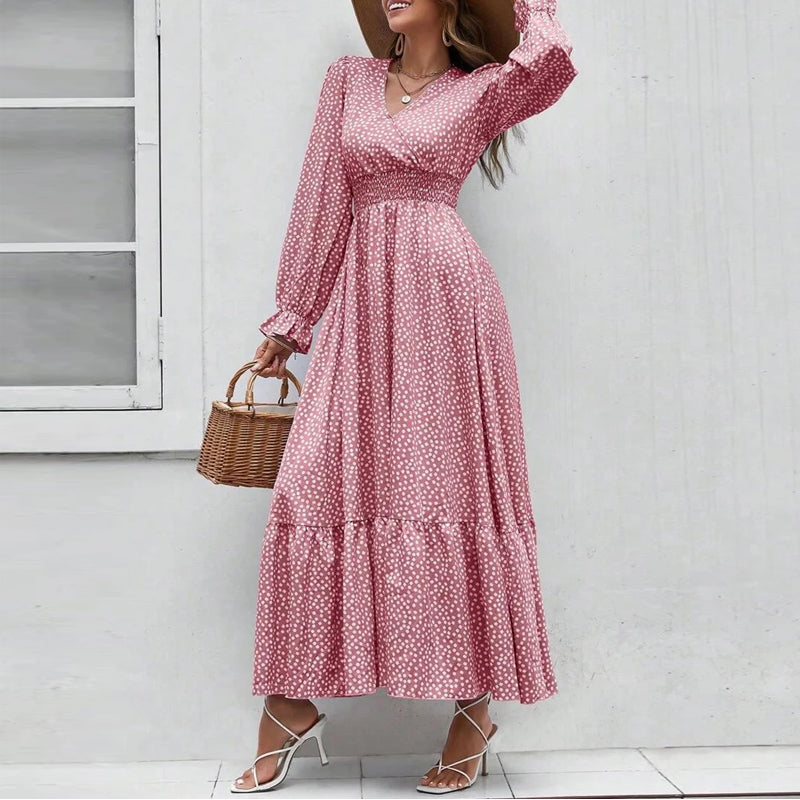 Maxi Dress with Dots