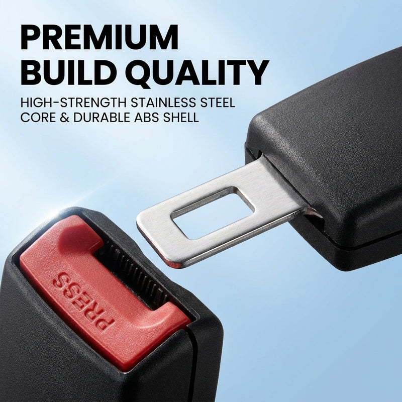 Car seat belt plate