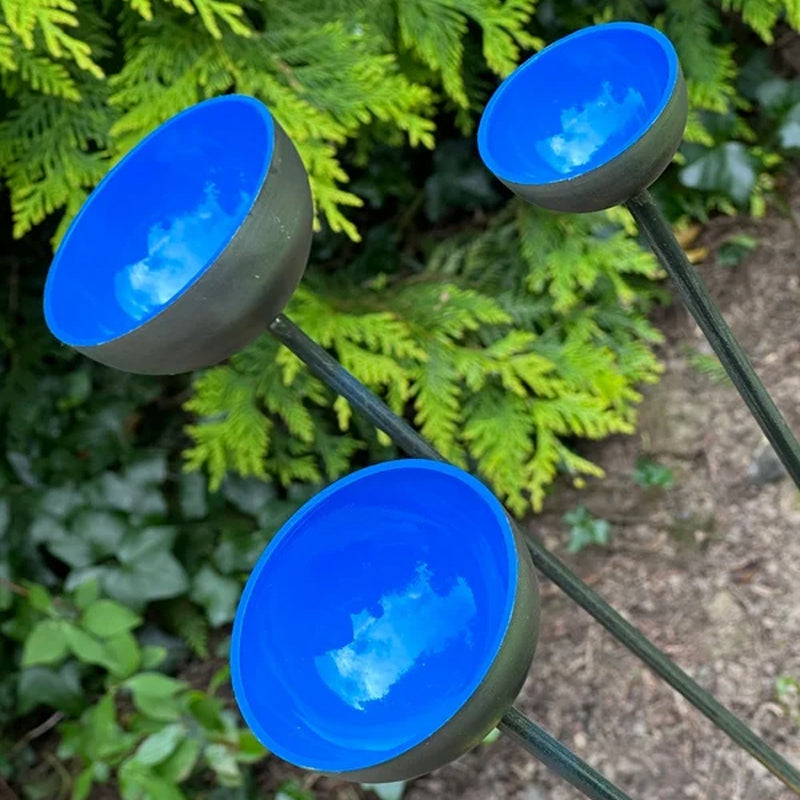 Rusty Rain Catchers Bird Feeder