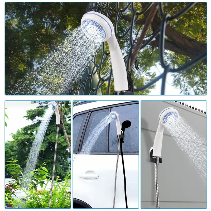 USB Portable Outdoor Camping Shower Set