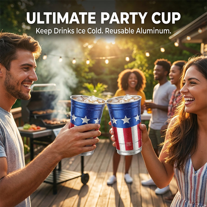 Cold Drink Juice Cup Aluminum Cup