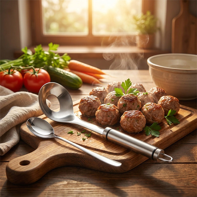 304 stainless steel meatball spoon