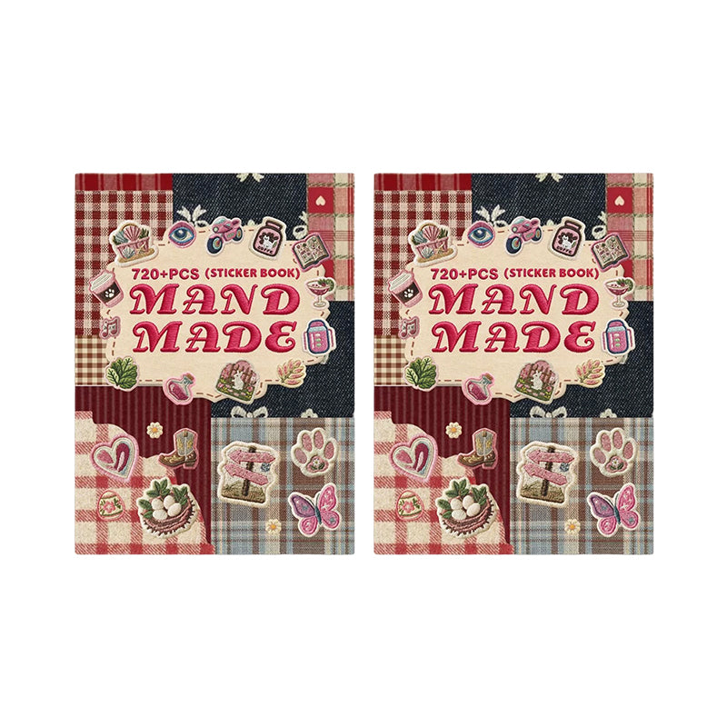 Faux embroidery stickers
