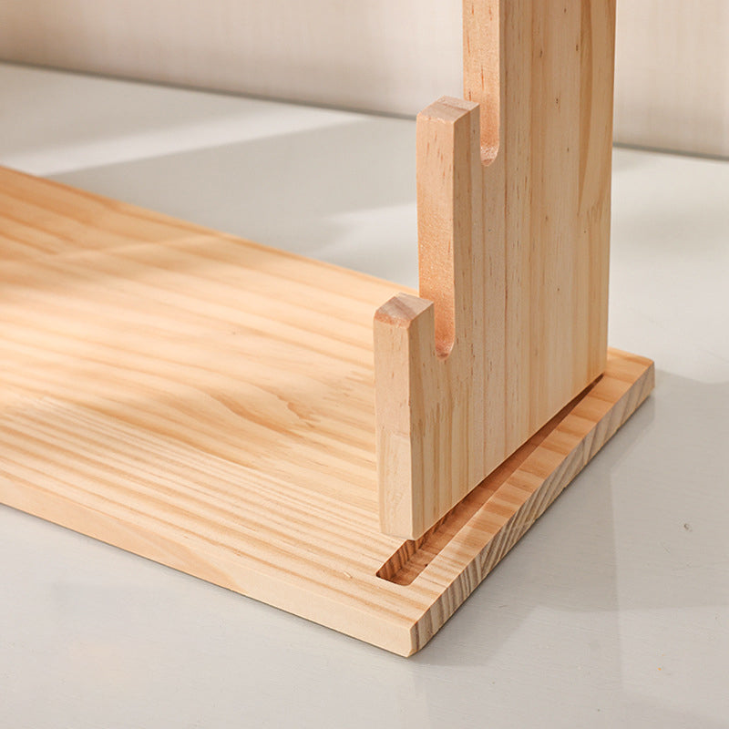 Wood Jewelry Display Stand