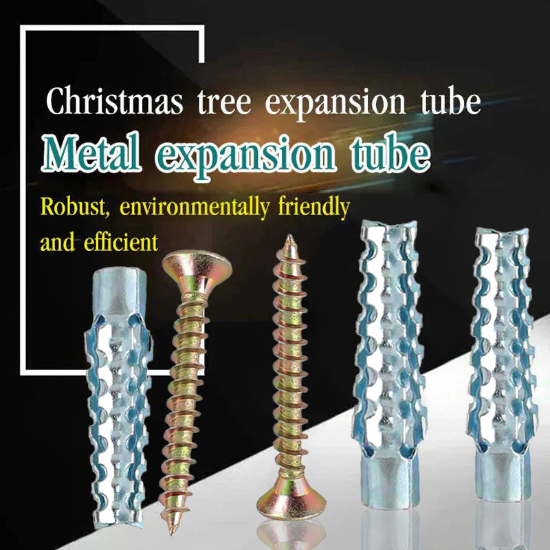 Upgraded Serrated Iron Expansion Screw