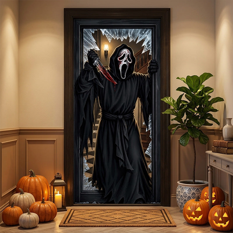 Halloween Elastic Door Cover