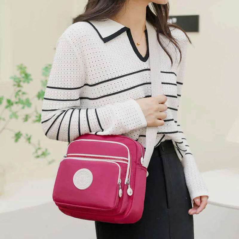 Nylon Crossbody Belt Bag for Women