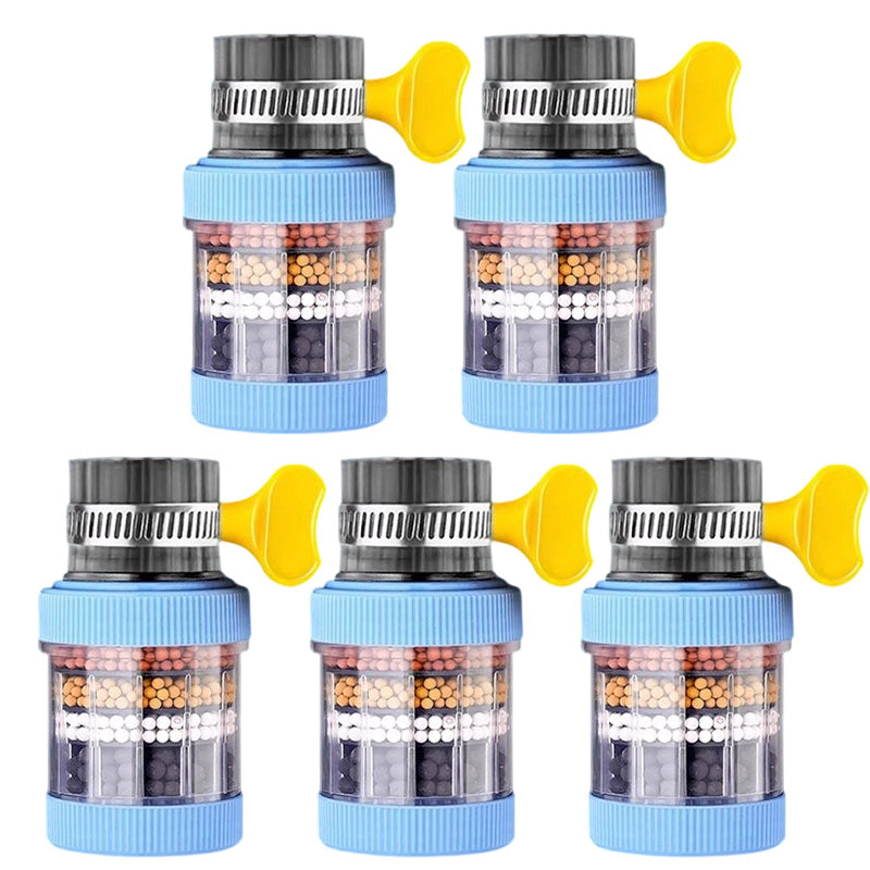 Splash-Proof Faucet Filter Attachment