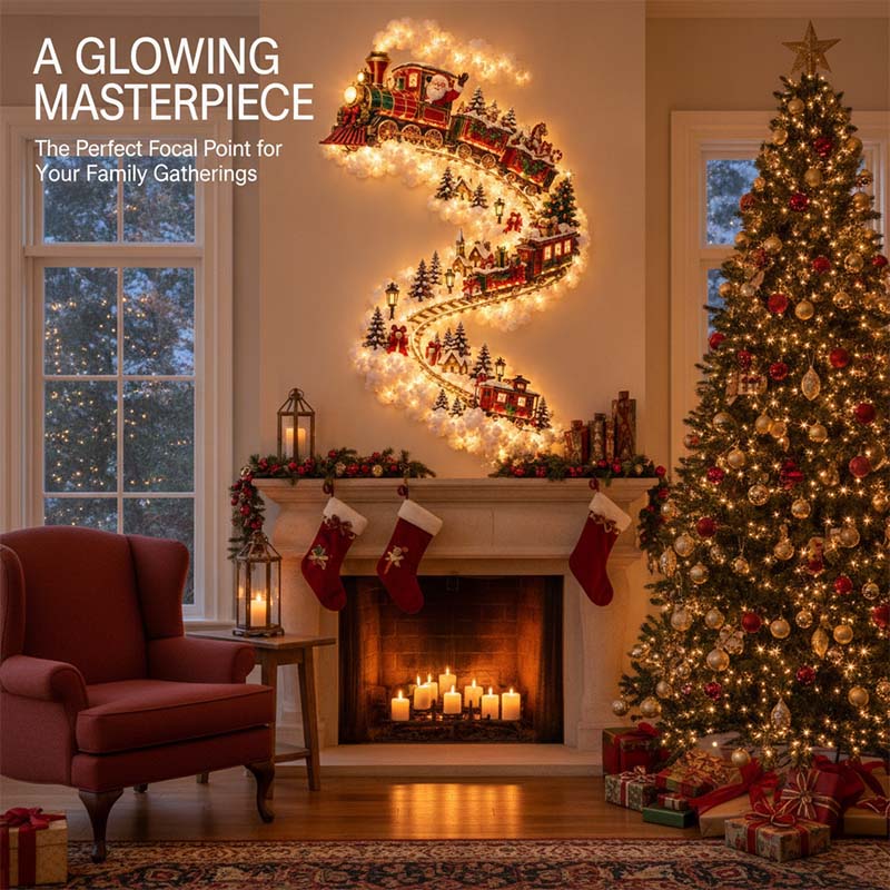 Christmas Magic Trail Wall Light