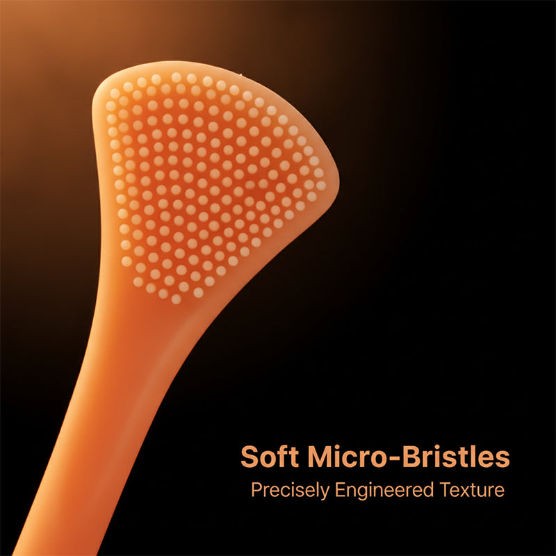 Double-Sided Silicone Tongue Cleaner