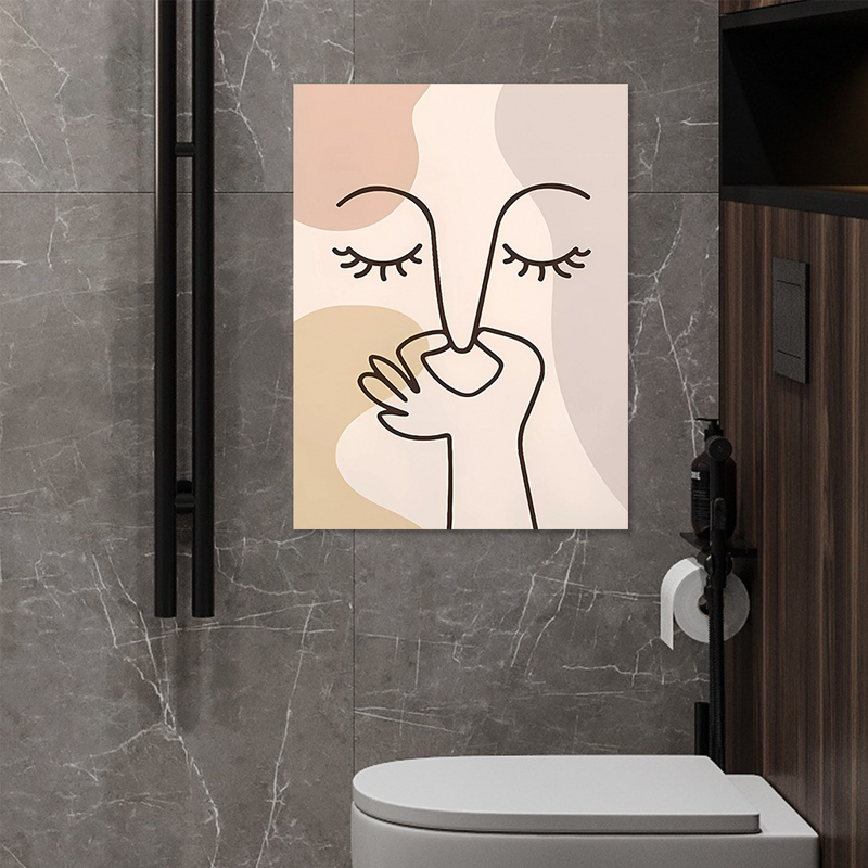 Pinching Nose Wall Sticker