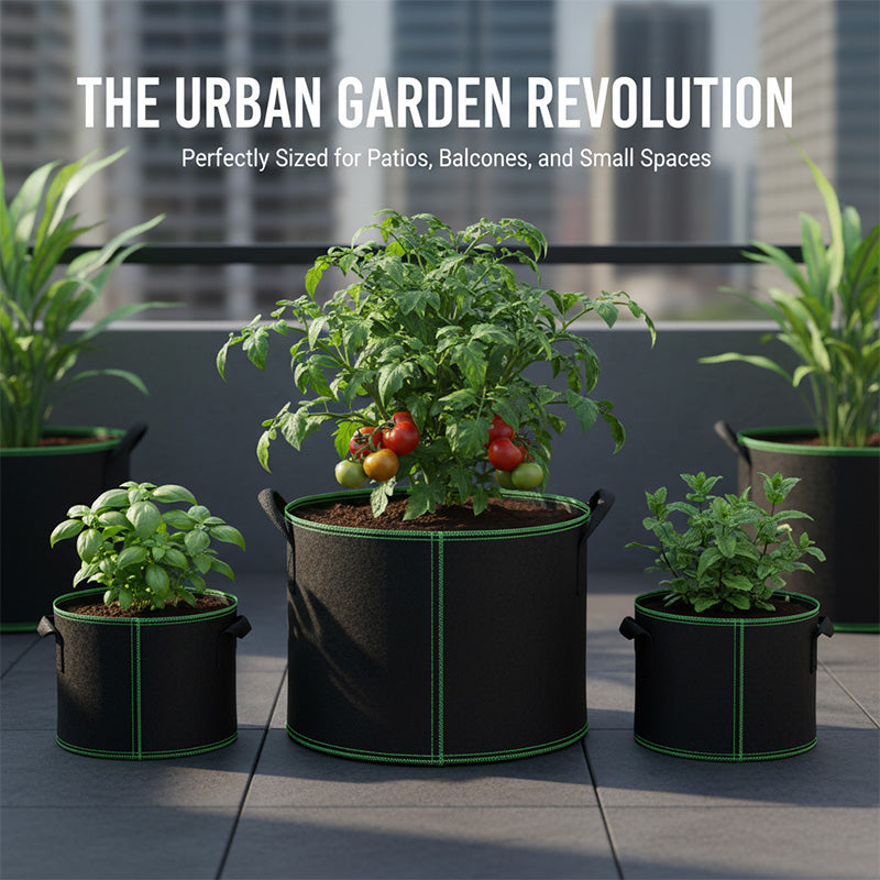 Fabric Aeration Planter Bags