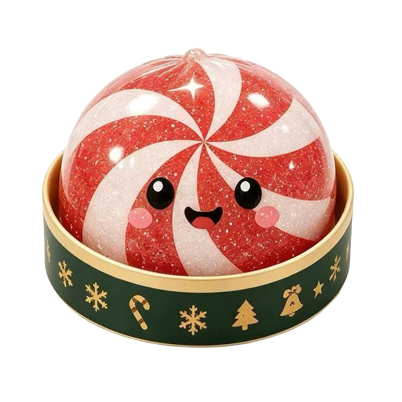 Christmas Baozi Glitter Jelly Stress Relief Squishy Toy