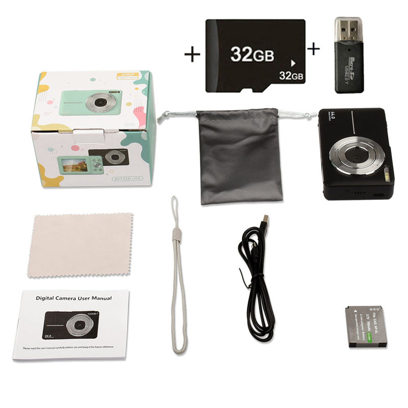 DC403 Camera(32G Memory Card + Card Reader)