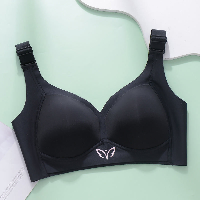Seamless Wireless Lightly Lined Full Coverage Bra