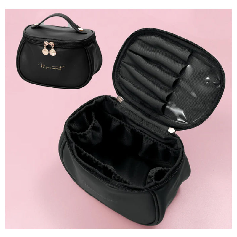 PU Leather Travel Makeup Bag