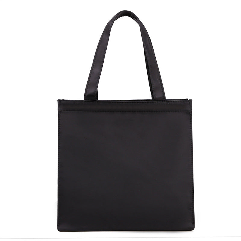 Versatile Solid Color Handbag