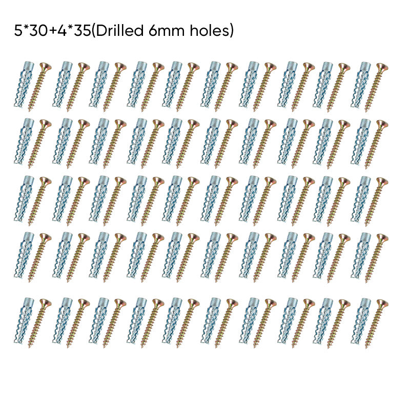Upgraded Serrated Iron Expansion Screw
