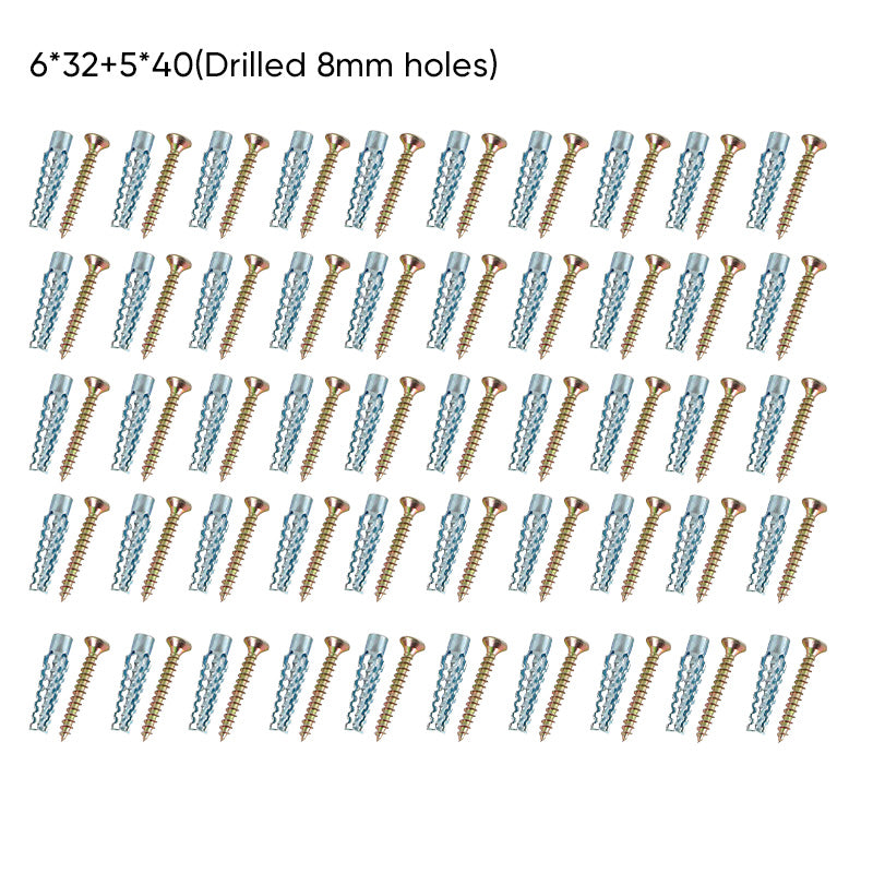 Upgraded Serrated Iron Expansion Screw